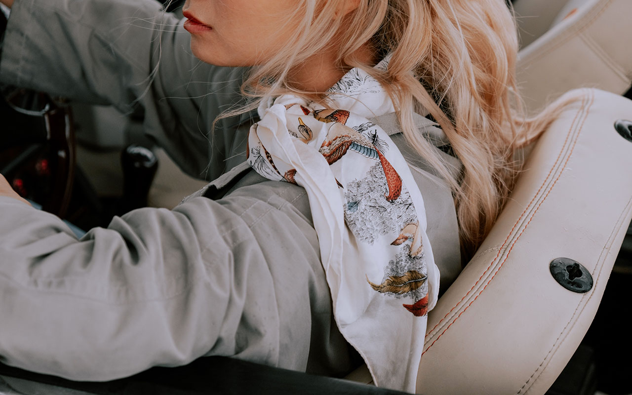 sciarpe in cashmere seta e altri filati storia e origini
